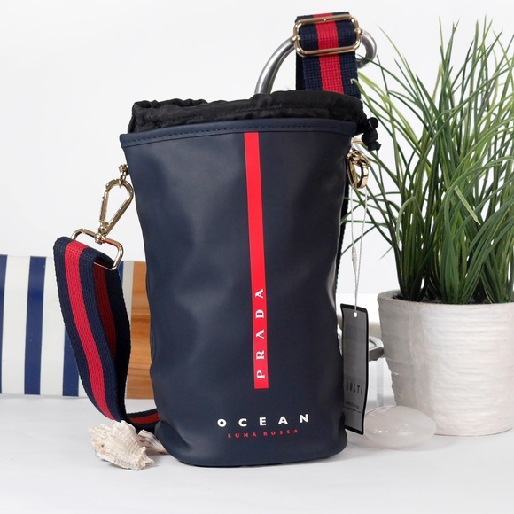 PRADA Crossbody Bag Limited Edition Drawstring Pouch with Dust Bag NEW - Picture 1 of 9